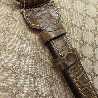 CELINE Macadam pattern Tote Bag Canvas Ladies [Used]