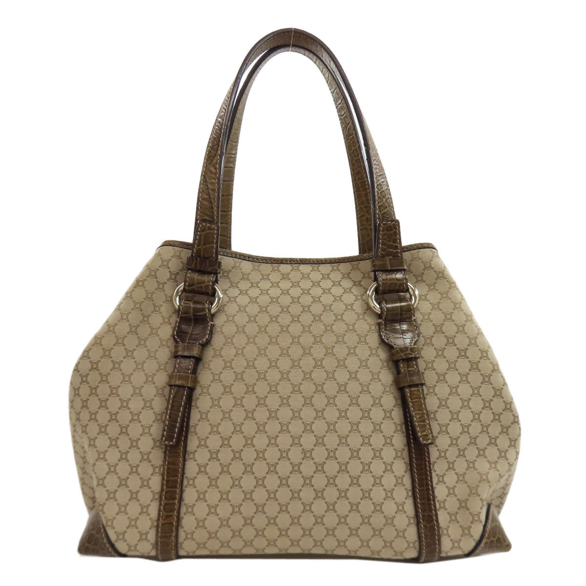 CELINE Macadam pattern Tote Bag Canvas Ladies [Used]