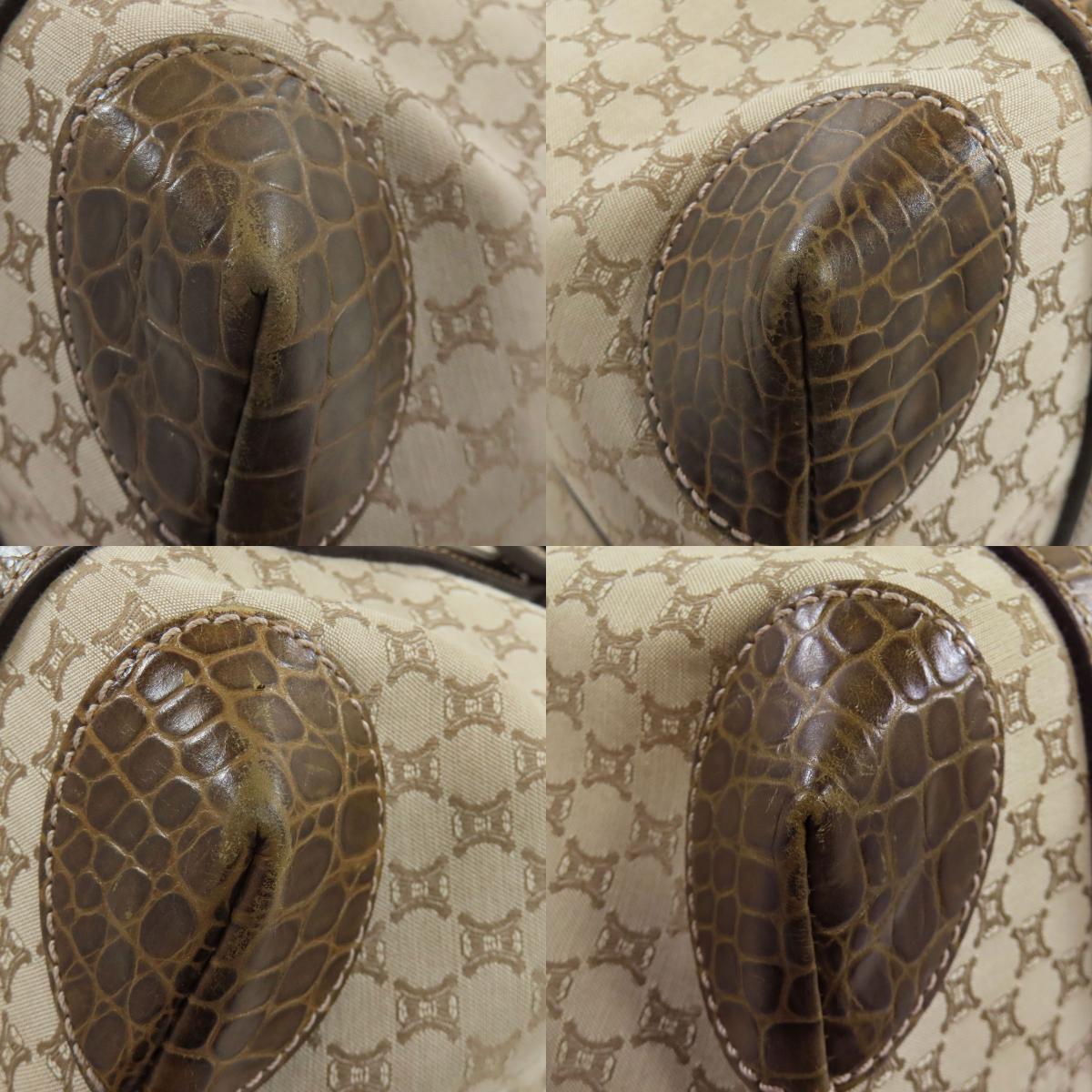 CELINE Macadam pattern Tote Bag Canvas Ladies [Used]