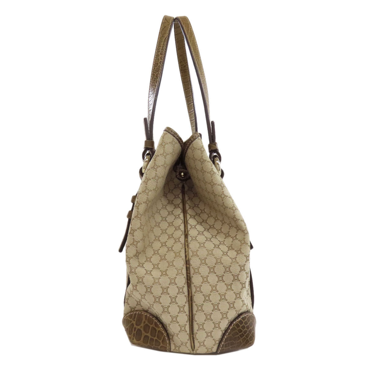 CELINE Macadam pattern Tote Bag Canvas Ladies [Used]