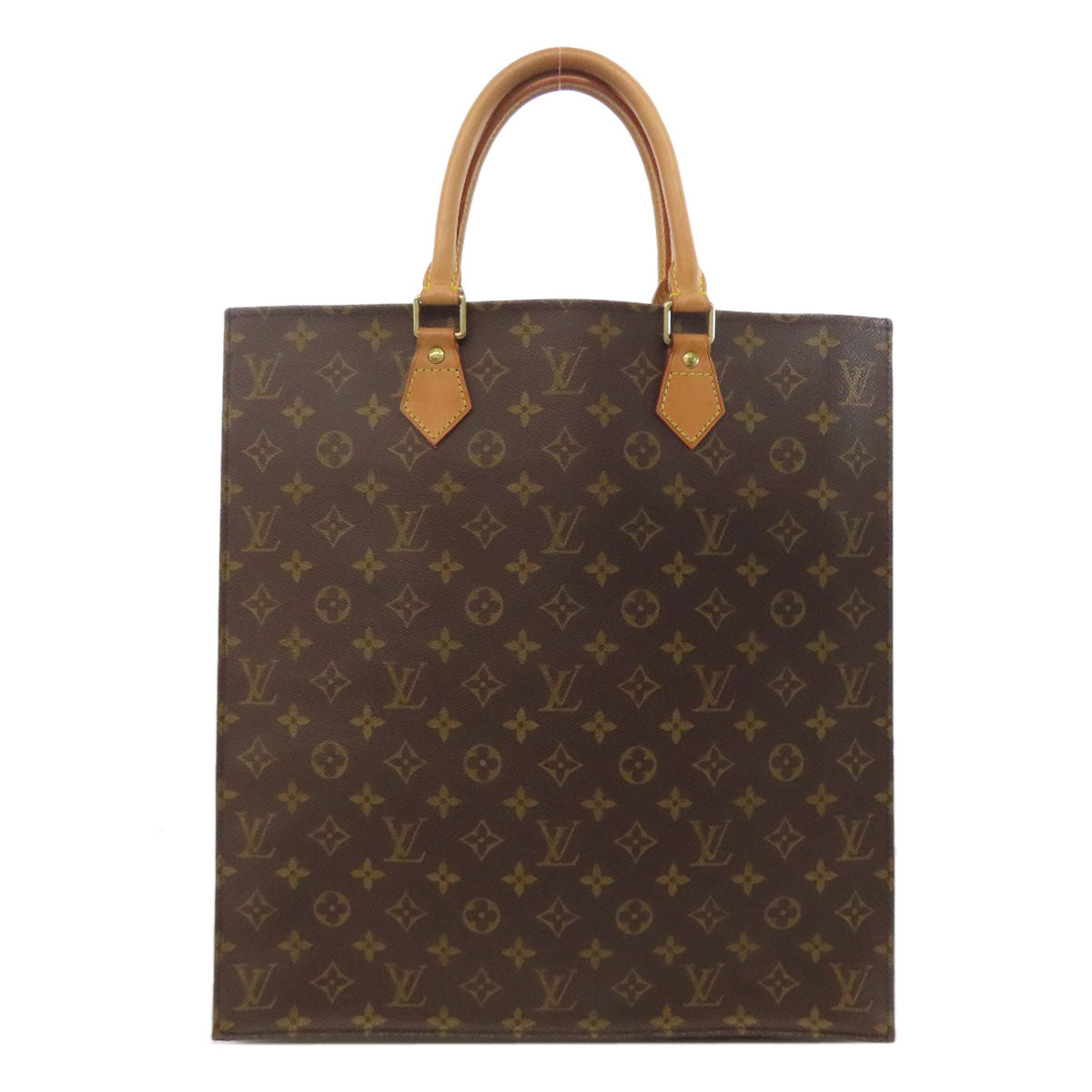 LOUIS VUITTON M51140 Sac Plat Tote Bag Monogram canvas Ladies [Used]
