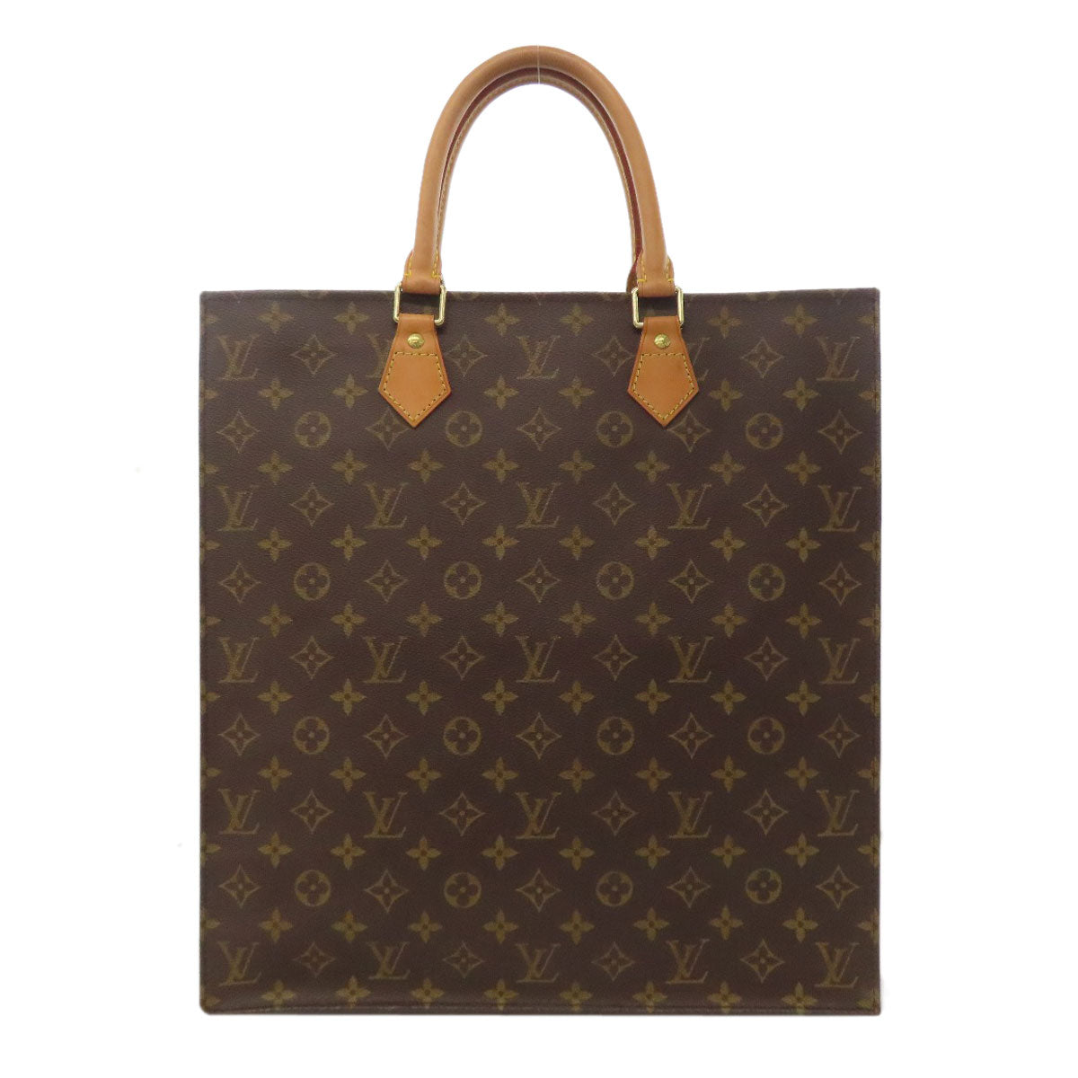 LOUIS VUITTON M51140 Sac Plat Tote Bag Monogram canvas Ladies [Used]