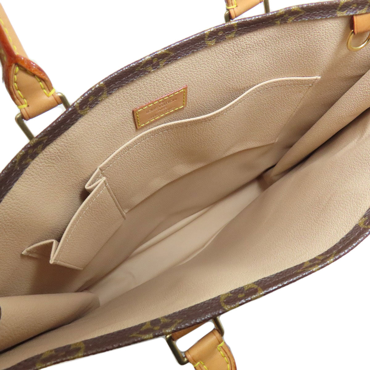 LOUIS VUITTON M51140 Sac Plat Tote Bag Monogram canvas Ladies [Used]