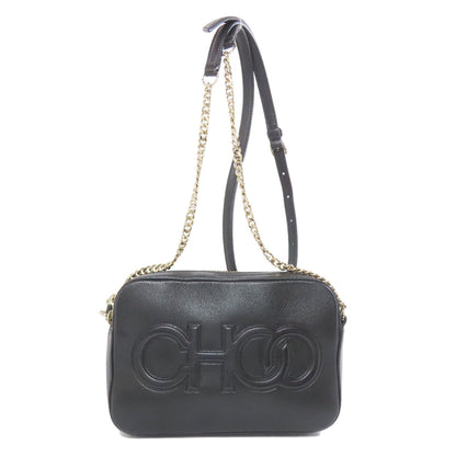 Jimmy Choo ChainShoulder Shoulder Bag Leather Ladies [Used]
