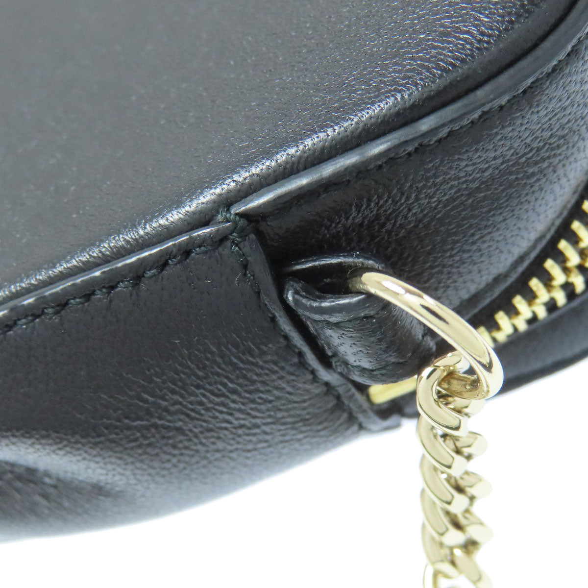 Jimmy Choo ChainShoulder Shoulder Bag Leather Ladies [Used]