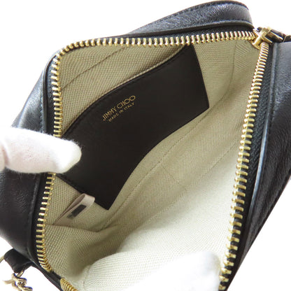 Jimmy Choo ChainShoulder Shoulder Bag Leather Ladies [Used]