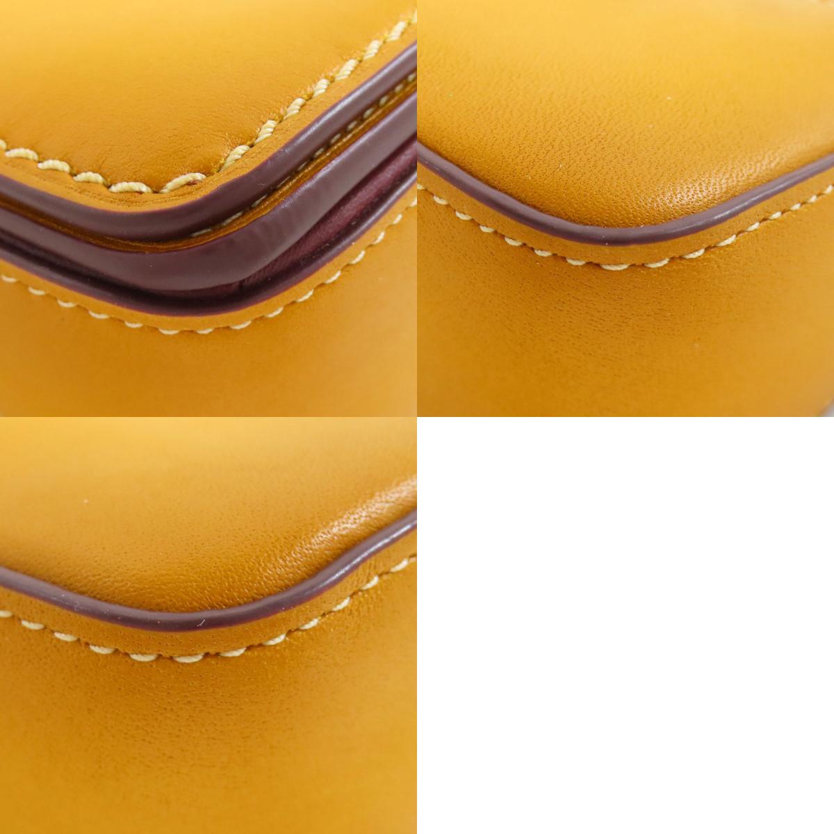 COACH 19383 Mini Shoulder NASA Accessory pouch Leather Ladies [Used]