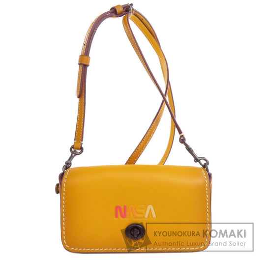 COACH 19383 Mini Shoulder NASA Accessory pouch Leather Ladies [Used]