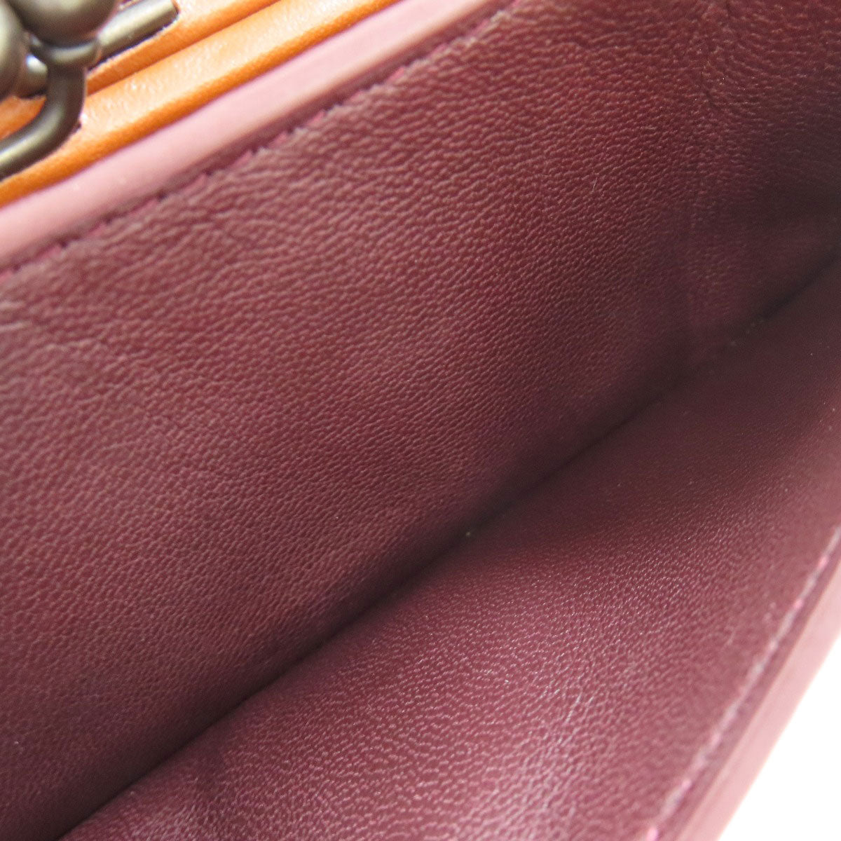 COACH 19383 Mini Shoulder NASA Accessory pouch Leather Ladies [Used]