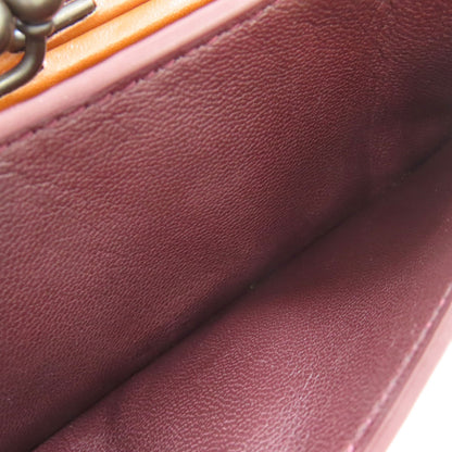 COACH 19383 Mini Shoulder NASA Accessory pouch Leather Ladies [Used]