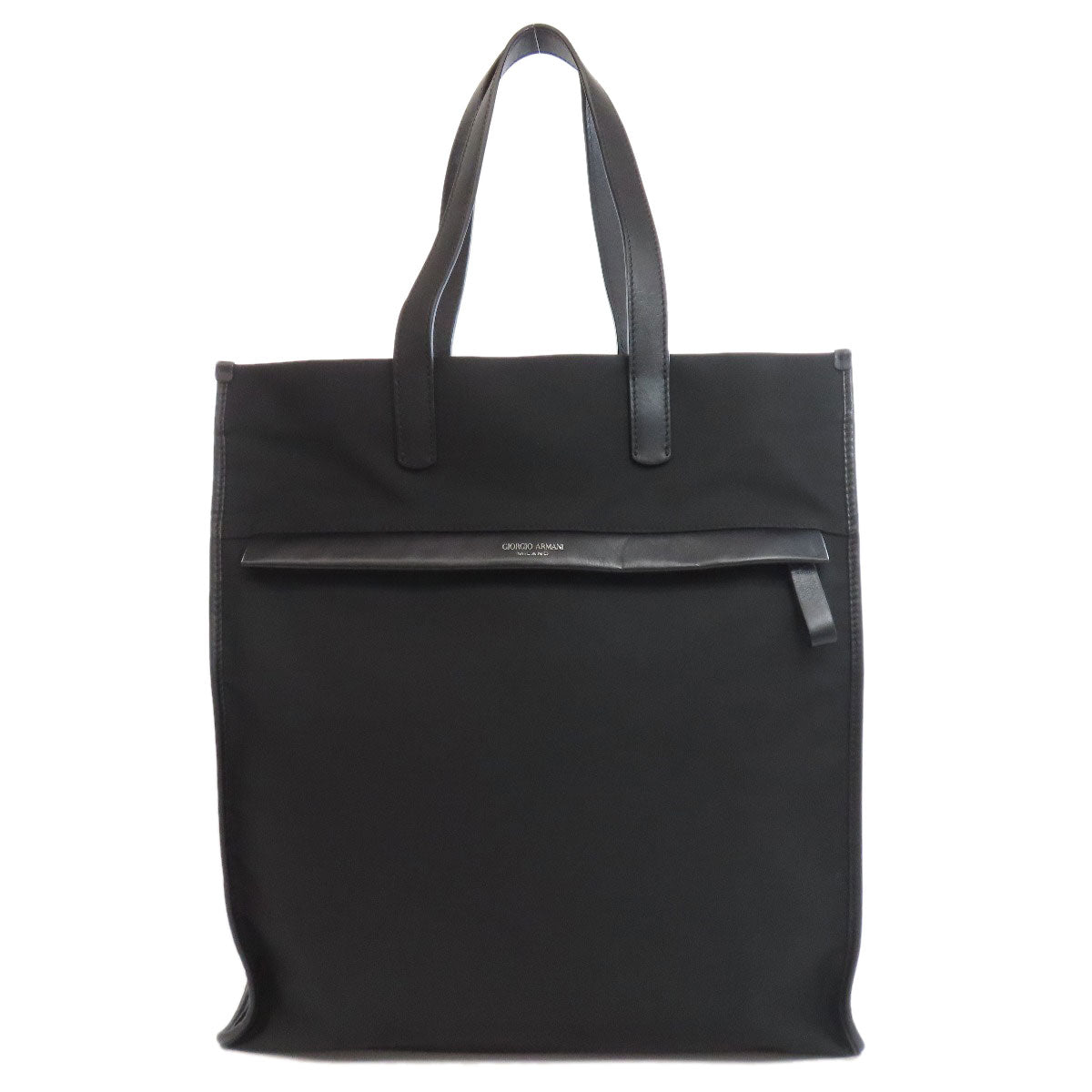 Giorgio Armani logo Tote Bag Nylon Ladies [Used]