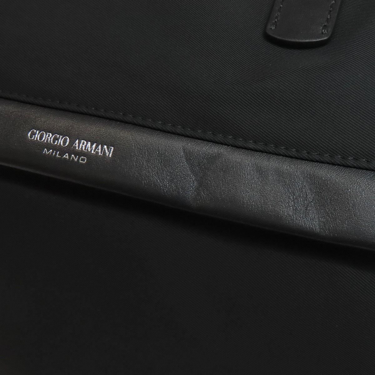 Giorgio Armani logo Tote Bag Nylon Ladies [Used]