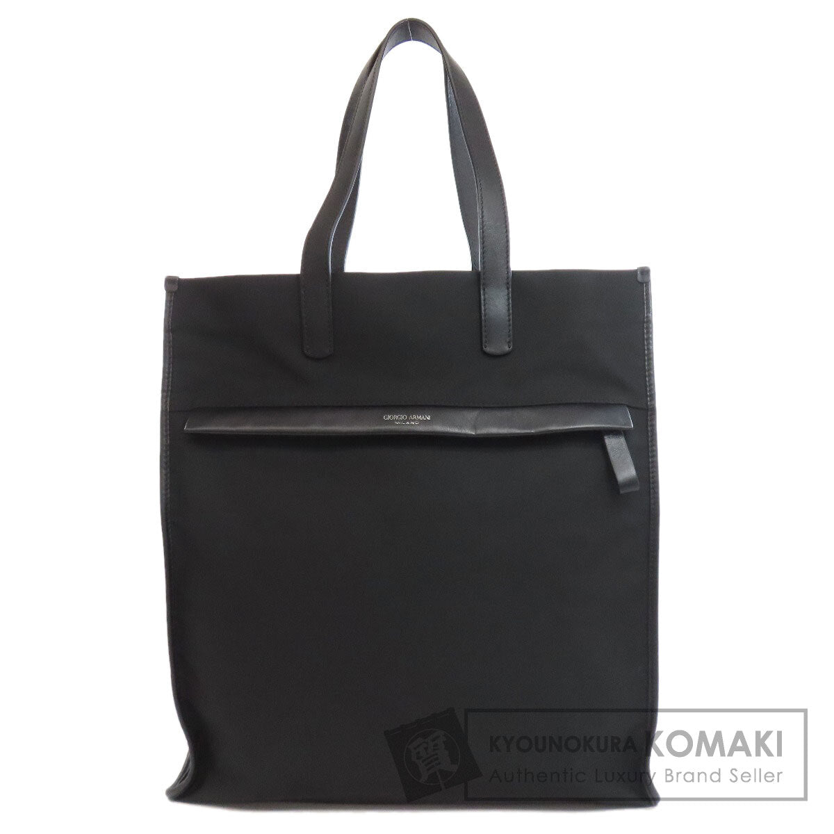 Giorgio Armani logo Tote Bag Nylon Ladies [Used]