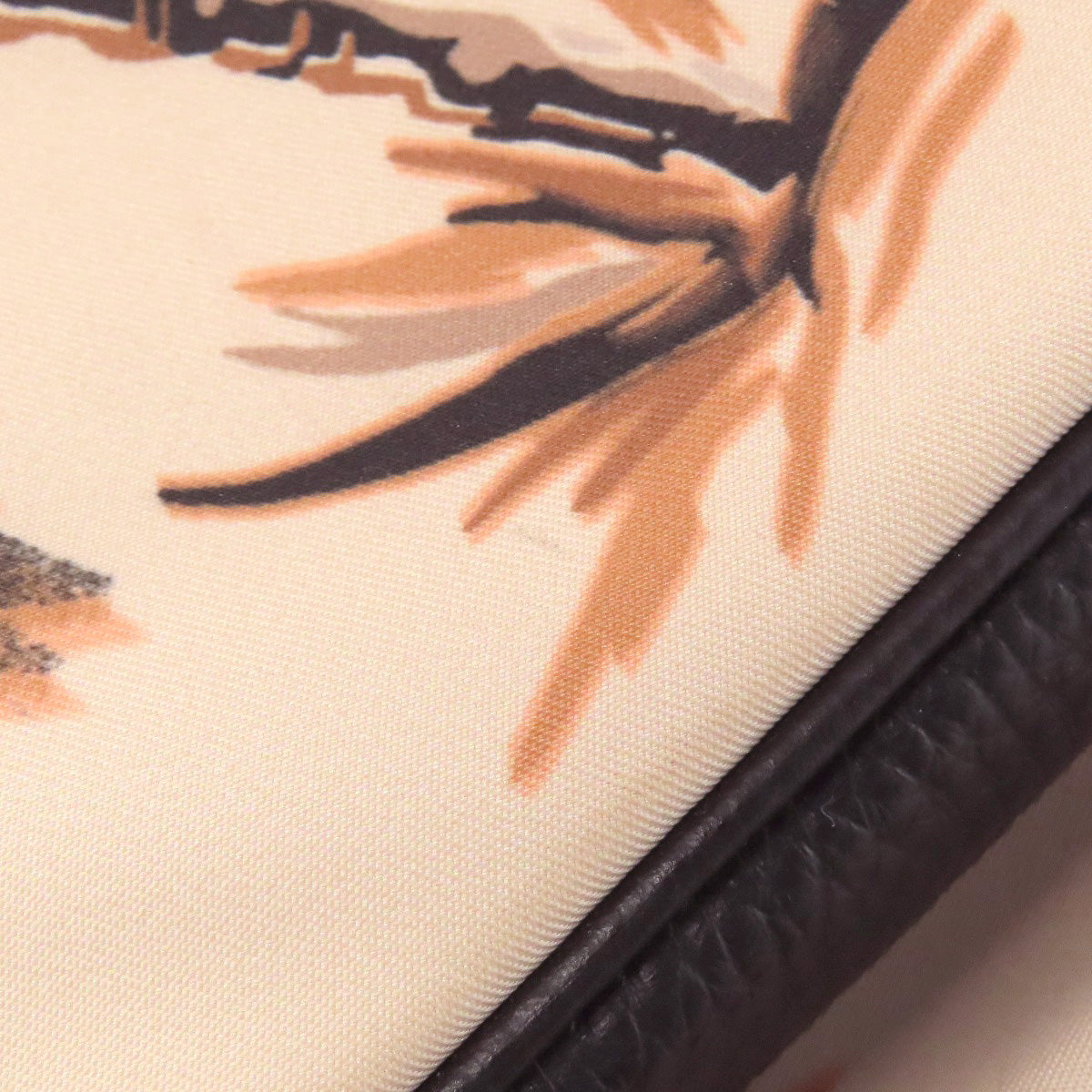 COACH 91111 Palm pattern Tote Bag Nylon Ladies [Used]