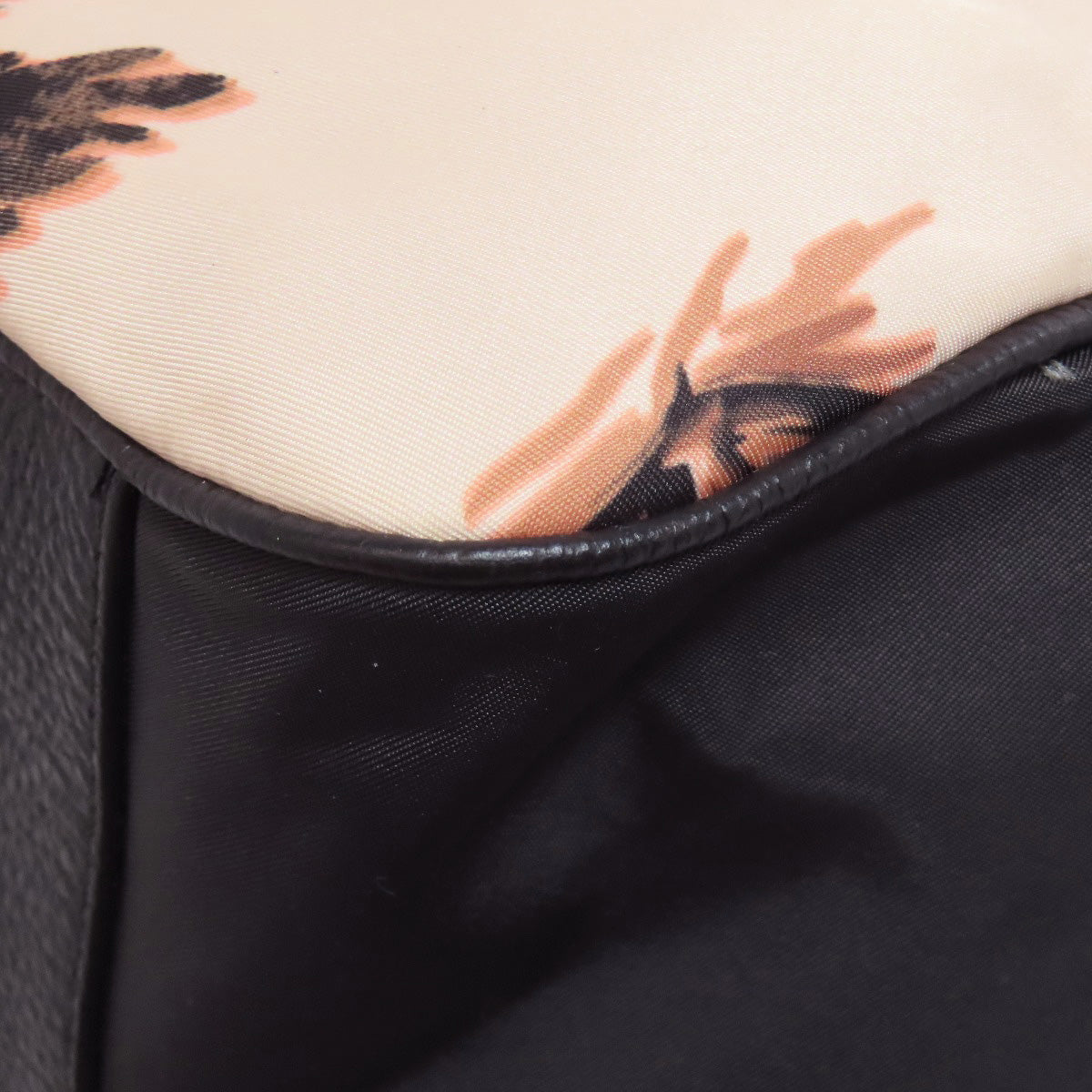 COACH 91111 Palm pattern Tote Bag Nylon Ladies [Used]