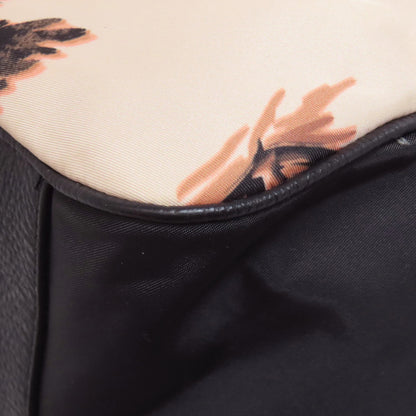 COACH 91111 Palm pattern Tote Bag Nylon Ladies [Used]