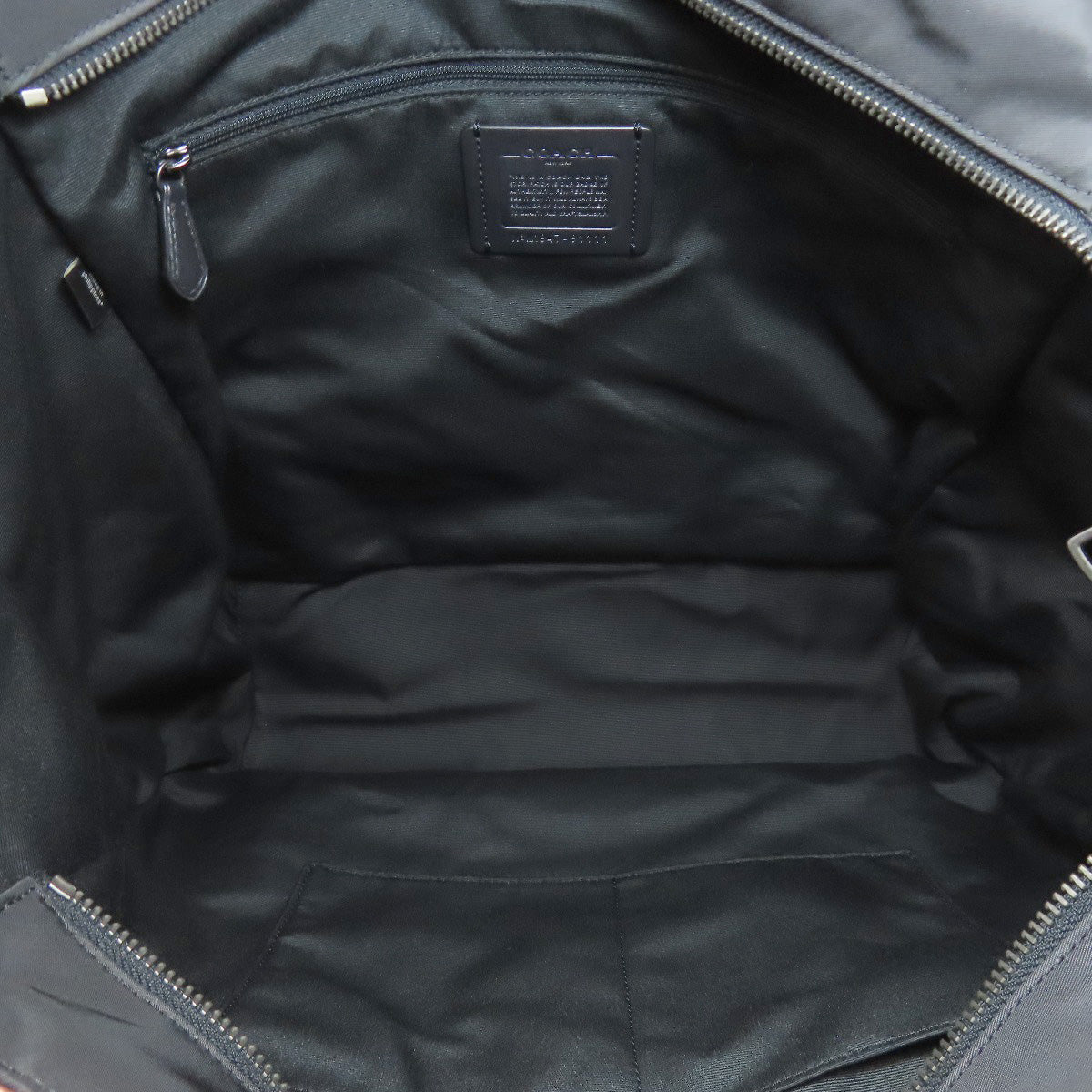 COACH 91111 Palm pattern Tote Bag Nylon Ladies [Used]