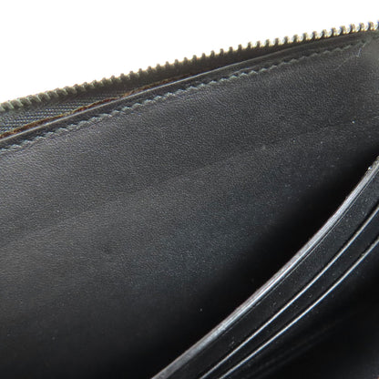 LOEWE Anagram embossing Long wallet (with coin pocket) Leather Ladies [Used]