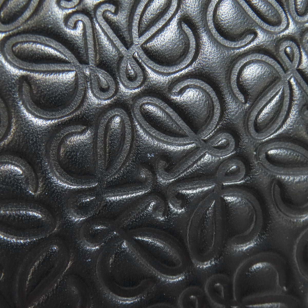 LOEWE Anagram embossing Long wallet (with coin pocket) Leather Ladies [Used]