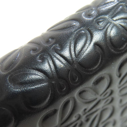 LOEWE Anagram embossing Long wallet (with coin pocket) Leather Ladies [Used]