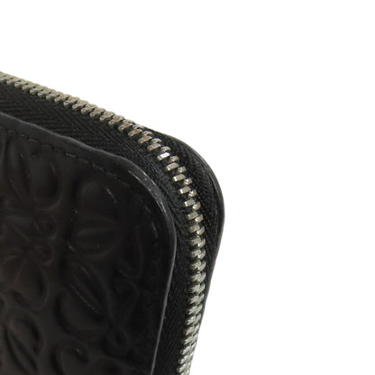 LOEWE Anagram embossing Long wallet (with coin pocket) Leather Ladies [Used]