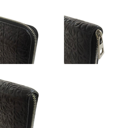 LOEWE Anagram embossing Long wallet (with coin pocket) Leather Ladies [Used]