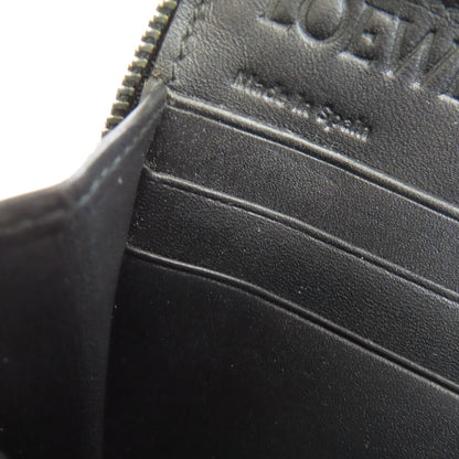 LOEWE Anagram embossing Long wallet (with coin pocket) Leather Ladies [Used]