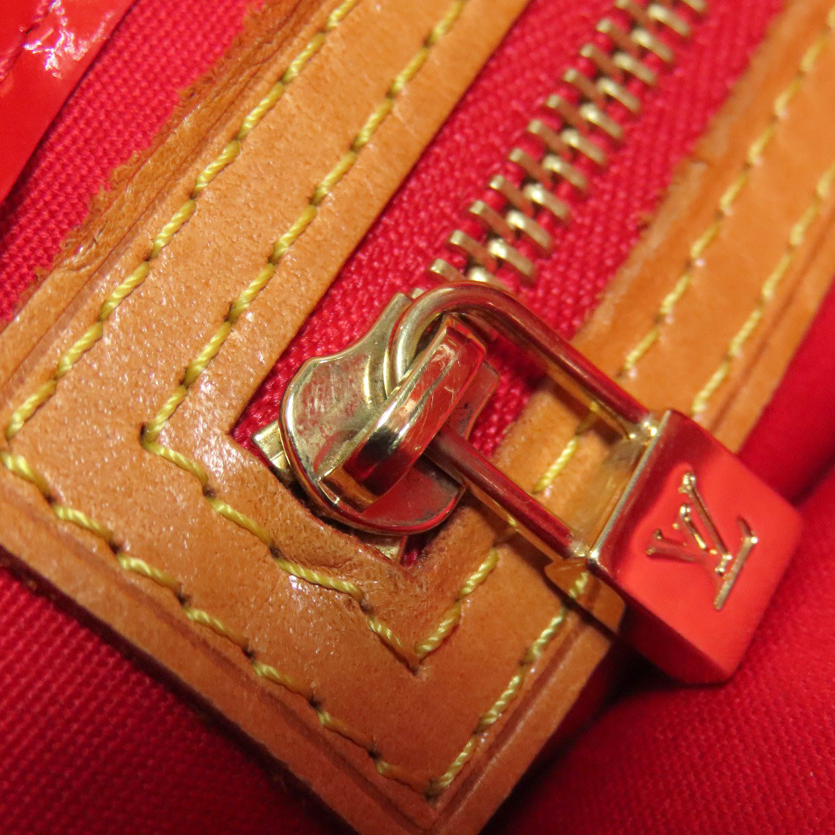 LOUIS VUITTON M91088 Lead PM Handbag Vernis Ladies [Used]