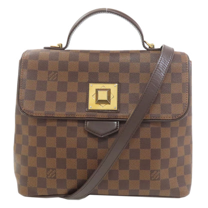 LOUIS VUITTON N41168 Bergamo MM Handbag Damier canvas Ladies [Used]