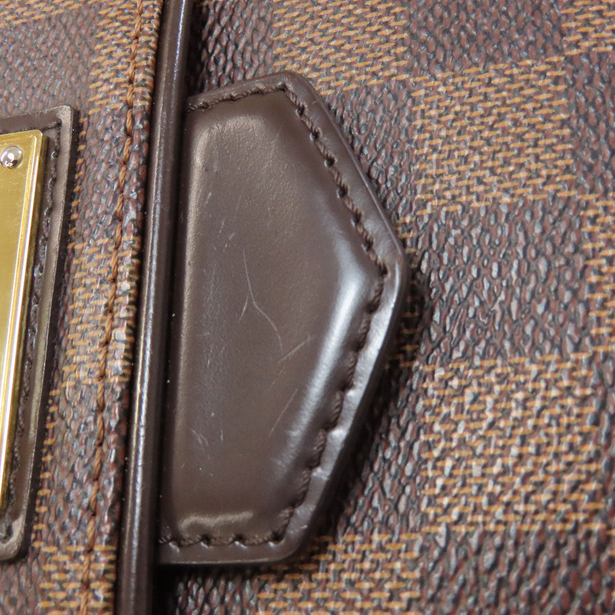 LOUIS VUITTON N41168 Bergamo MM Handbag Damier canvas Ladies [Used]