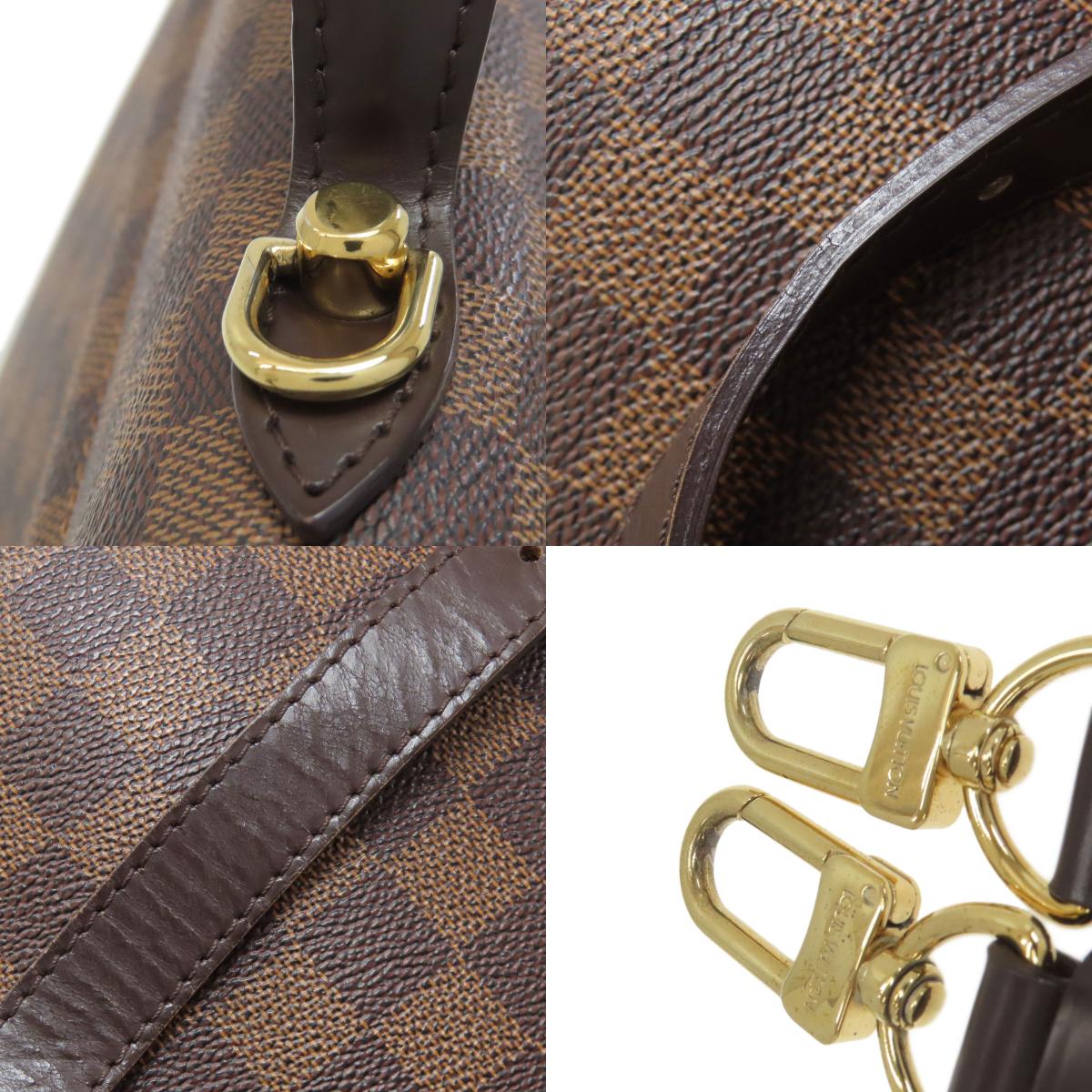 LOUIS VUITTON N41168 Bergamo MM Handbag Damier canvas Ladies [Used]