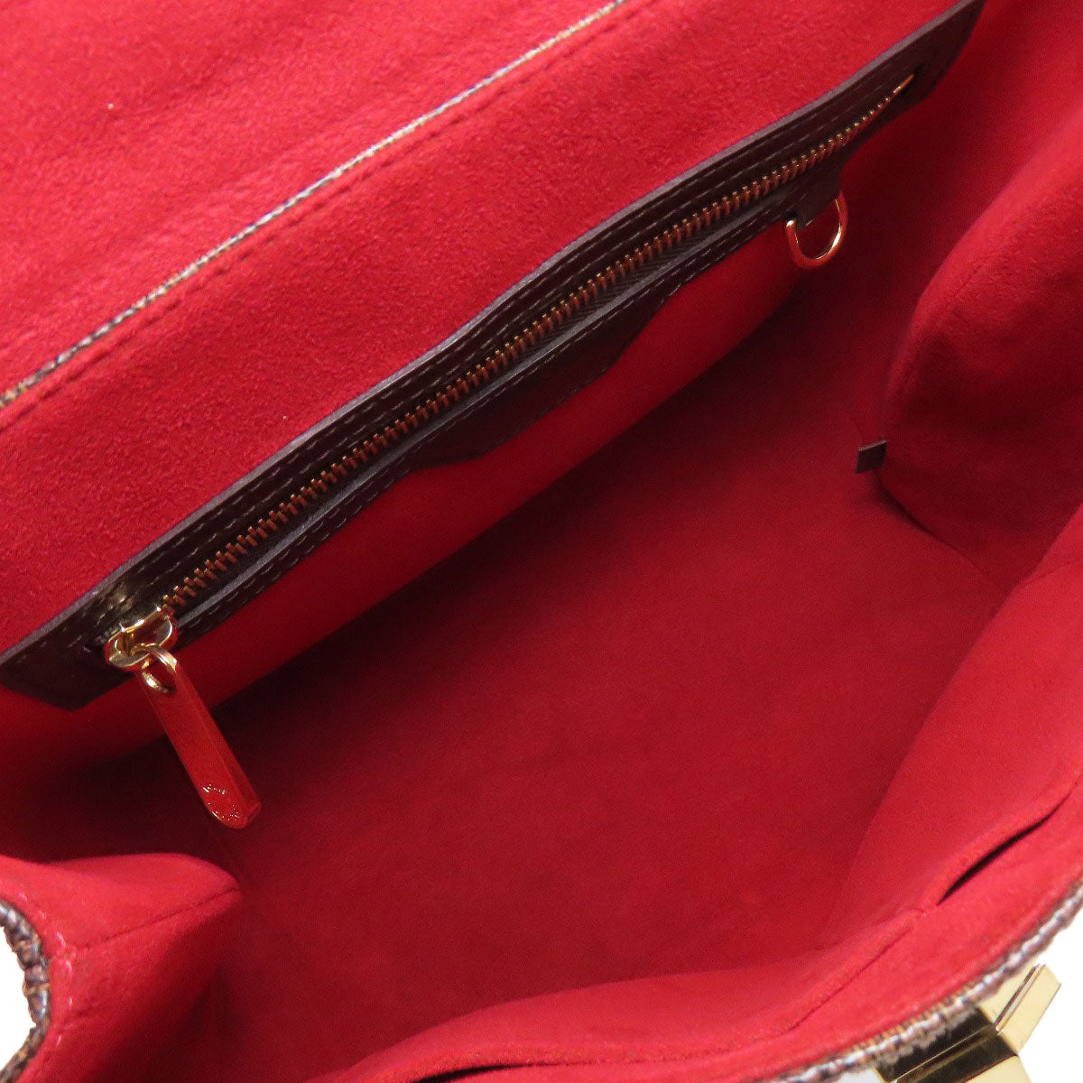 LOUIS VUITTON N41168 Bergamo MM Handbag Damier canvas Ladies [Used]