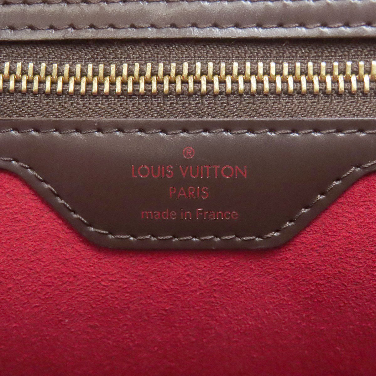 LOUIS VUITTON N41168 Bergamo MM Handbag Damier canvas Ladies [Used]