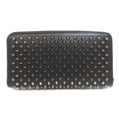 Christian Louboutin Studs Long wallet (with coin pocket) Calf Ladies [Used]