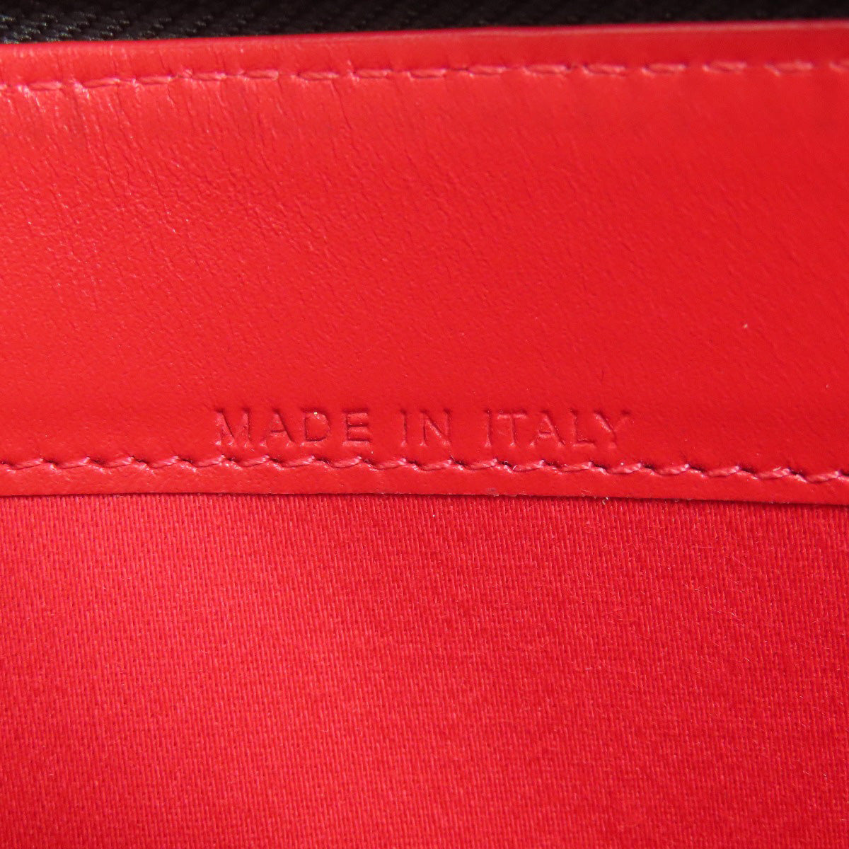 Christian Louboutin Studs Long wallet (with coin pocket) Calf Ladies [Used]