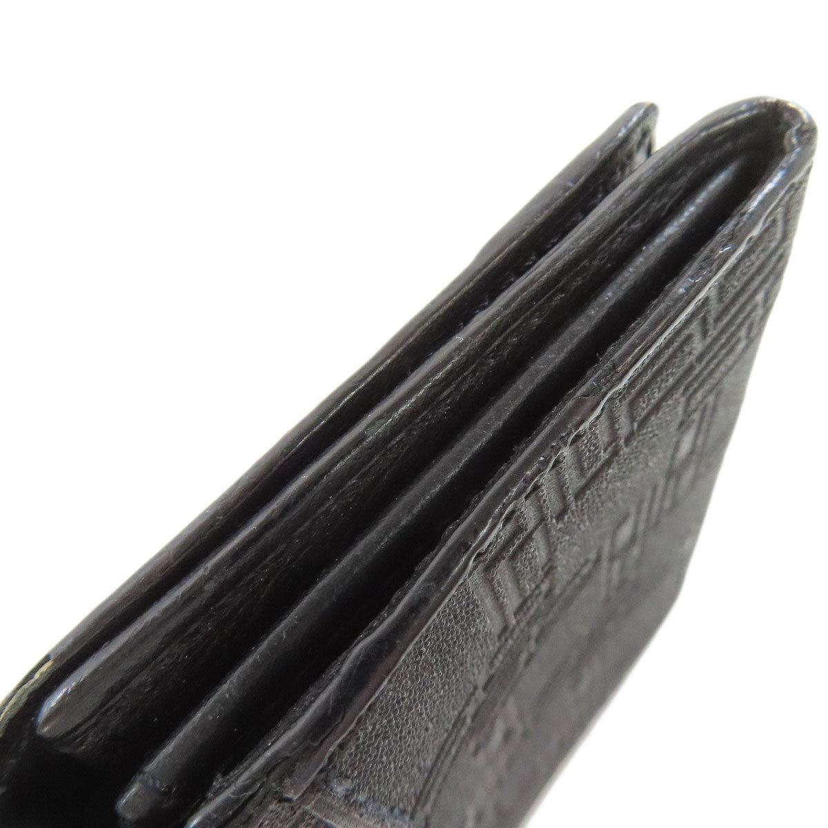 Dunhill logo coin purse Leather mens [Used]