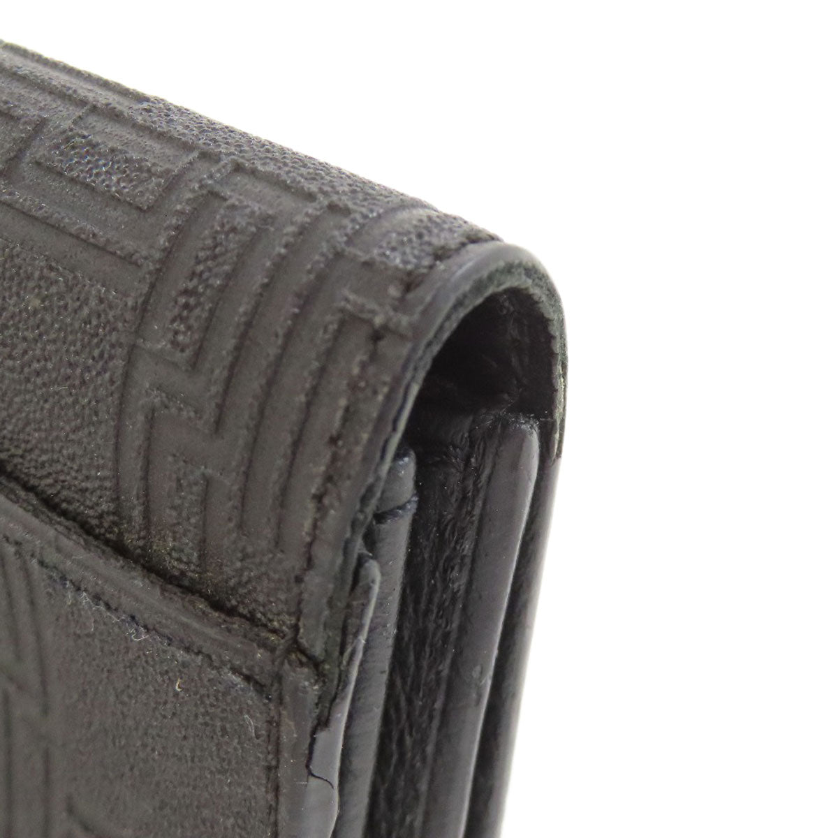 Dunhill logo coin purse Leather mens [Used]