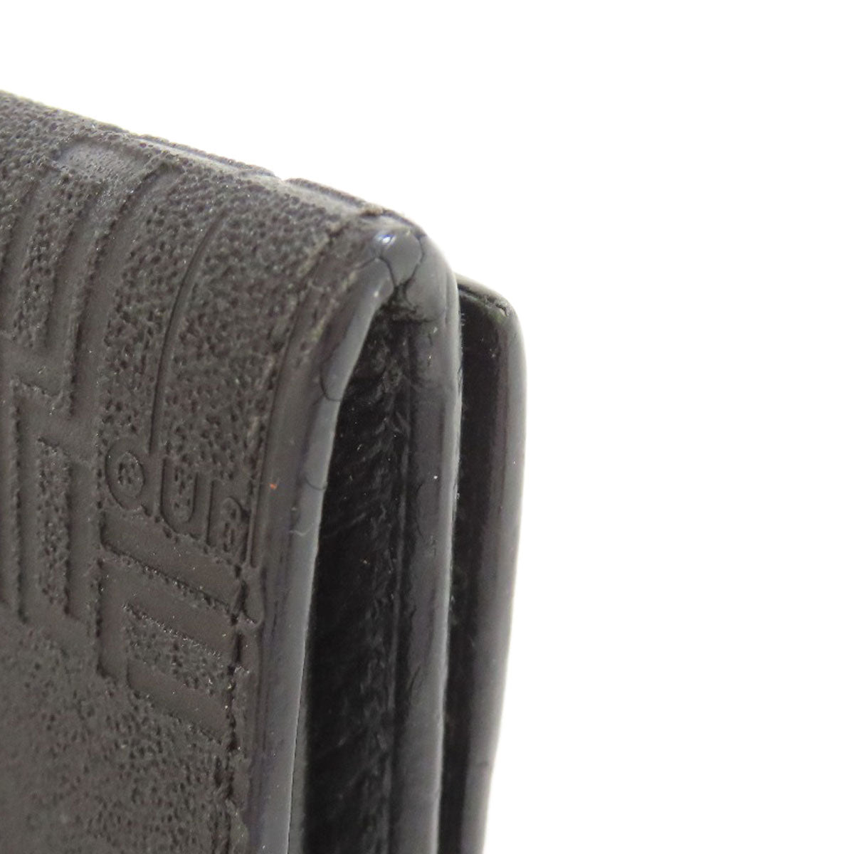 Dunhill logo coin purse Leather mens [Used]