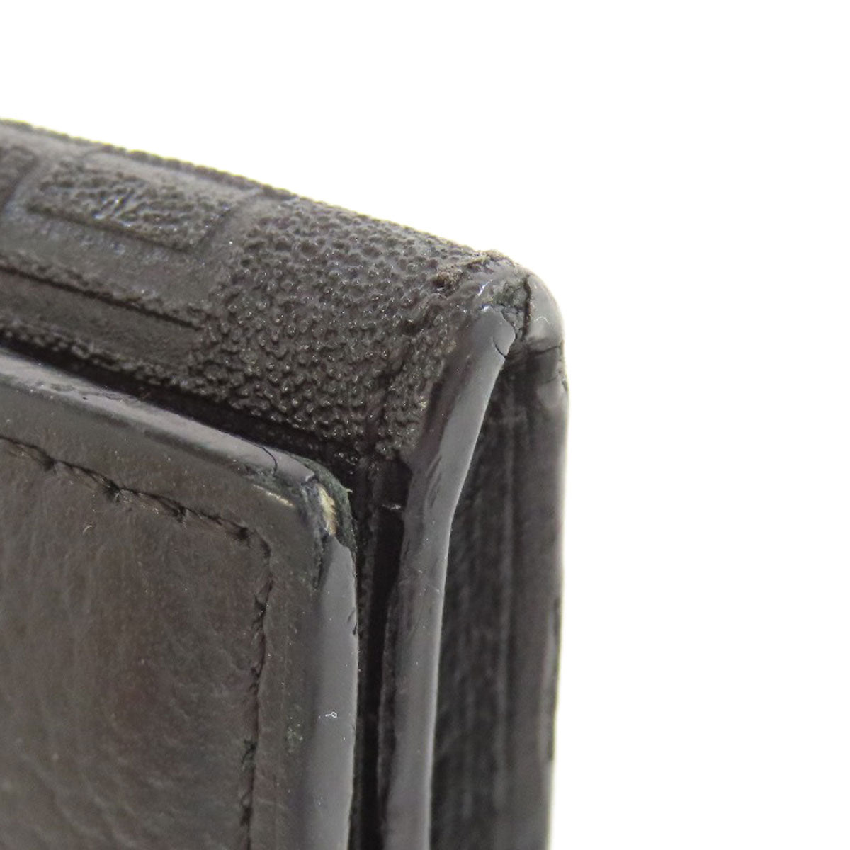 Dunhill logo coin purse Leather mens [Used]