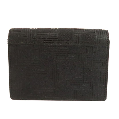 Dunhill logo coin purse Leather mens [Used]