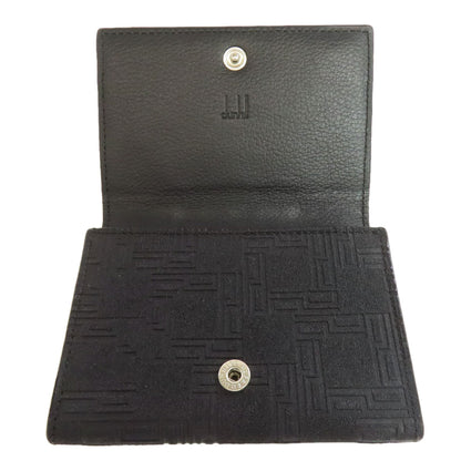 Dunhill logo coin purse Leather mens [Used]
