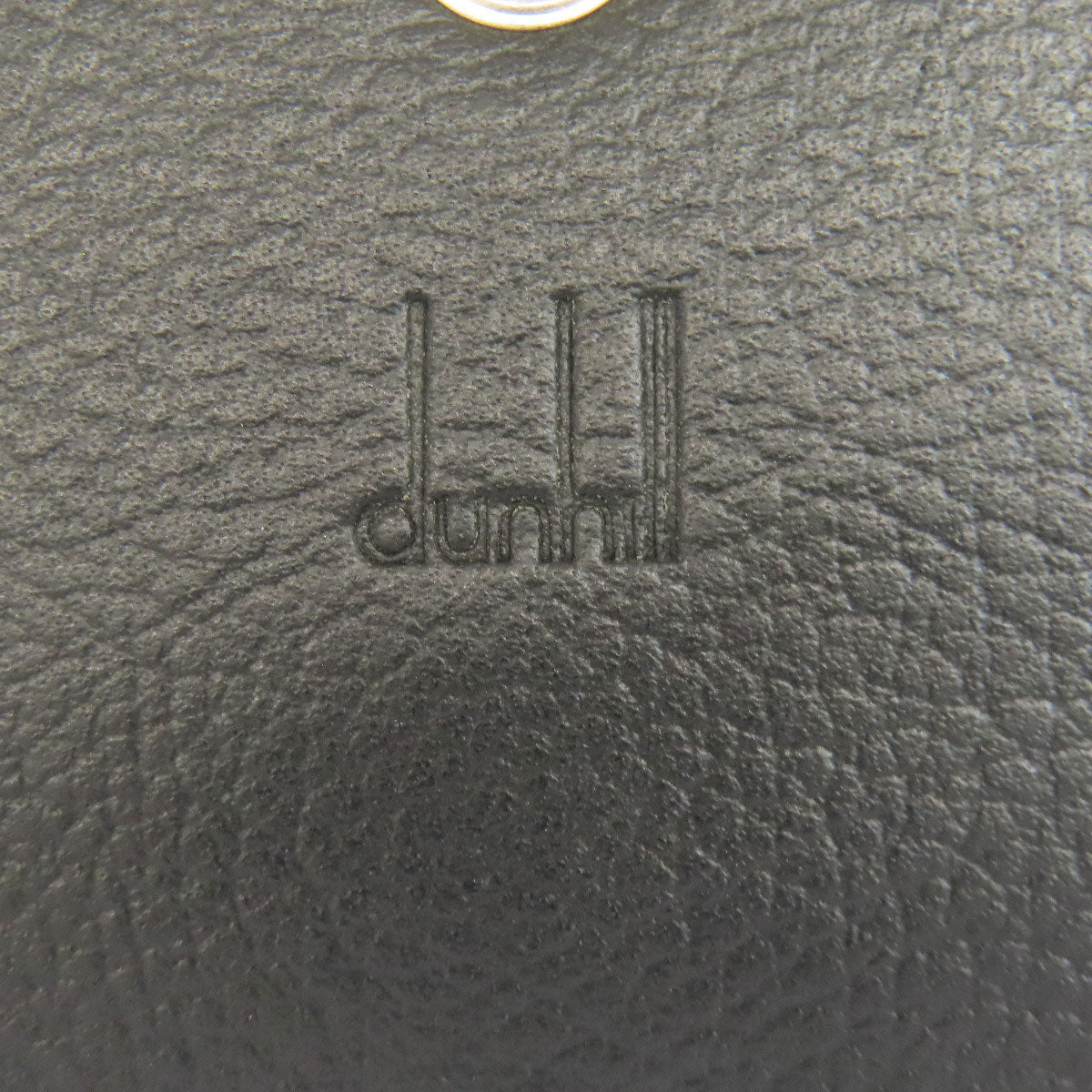 Dunhill logo coin purse Leather mens [Used]