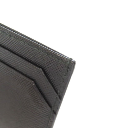 PRADA 2M1149 logo Card Case Safiano Ladies [Used]