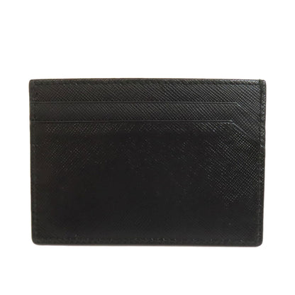 PRADA 2M1149 logo Card Case Safiano Ladies [Used]