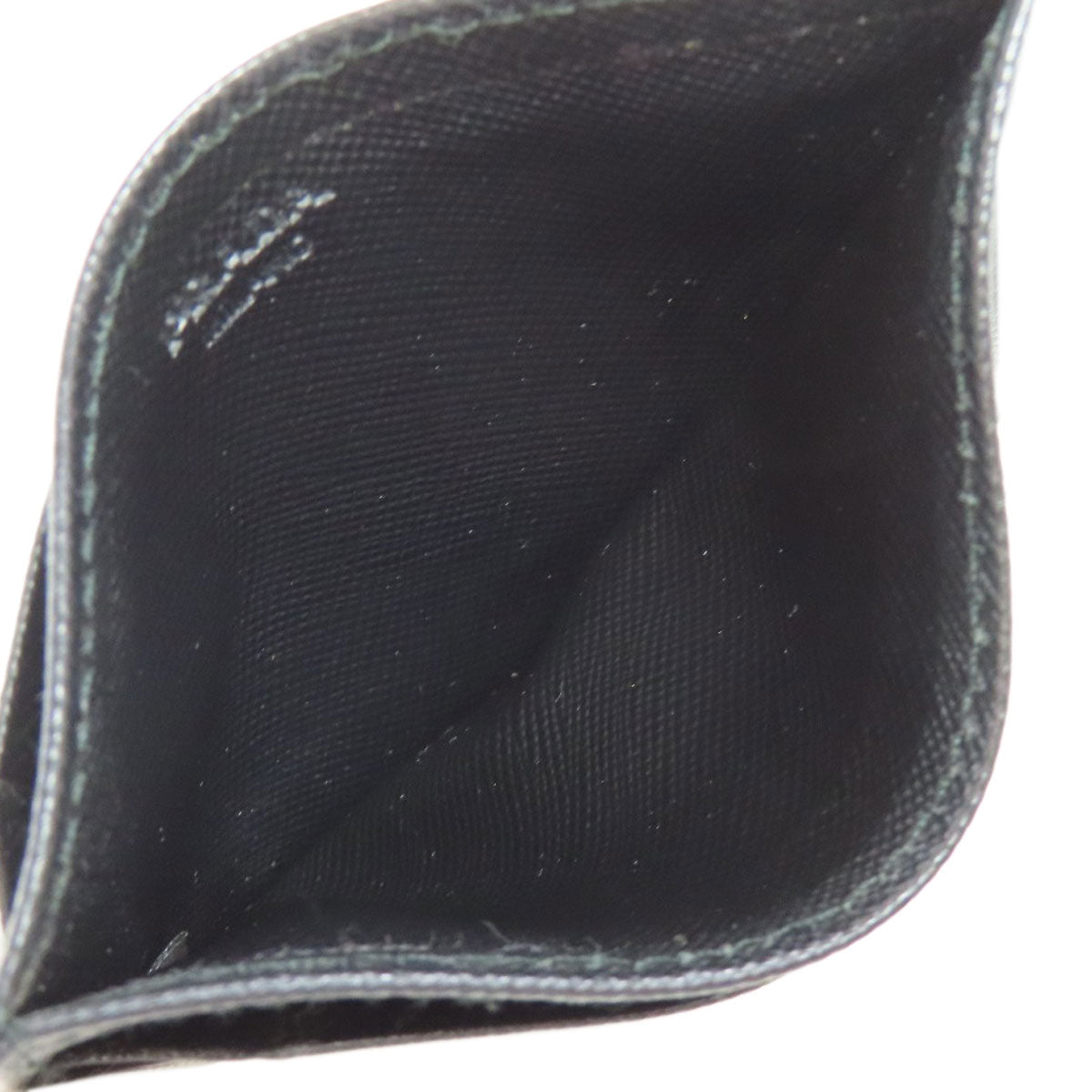 PRADA 2M1149 logo Card Case Safiano Ladies [Used]