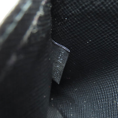 PRADA 2M1149 logo Card Case Safiano Ladies [Used]