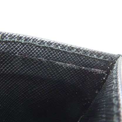 PRADA 2M1149 logo Card Case Safiano Ladies [Used]