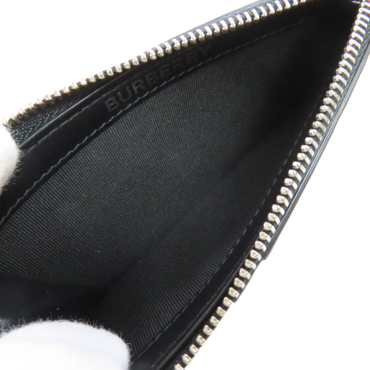 BURBERRY Card Case coin purse Leather Ladies [Used]