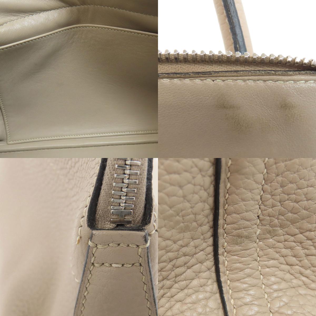 HERMES Bolide31 SilverHardware Handbag Taurillon Clemence Ladies [Used]