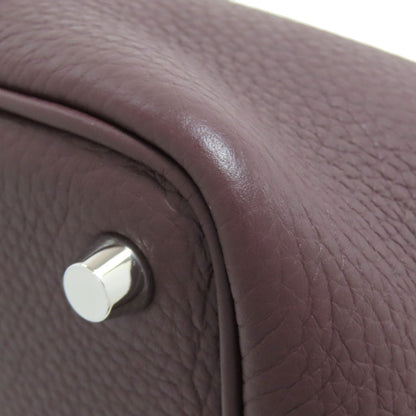 HERMES Picotin Lock PM Eclat SilverHardware Handbag Taurillon Clemence Ladies [Used]